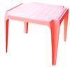 Stôl plastový červený