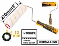 Valček maliarsky 230mm s rúčkou INGCO, na drsný povrch