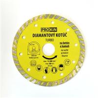 Kotúč diamantový o 125 x 22,23 mm TURBO PROKIN