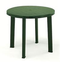 Stol TONDO zelený
