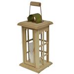 Lampáš drevený výška 36 cm