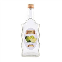 Sklenená fľaša 500 ml JABLKOVICA