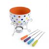 Fondue keram./chrom DOT 6d