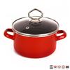 Kastrol smalt ROT 4,6l