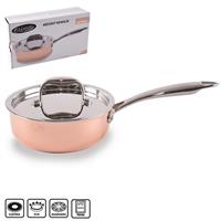 Randlík medený MORRETI G s pokrievkou 16cm