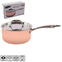 Randlík medený MORRETI G s pokrievkou 18cm