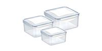 Dóza FRESHBOX 3 ks 1.2 l , 2.0 l , 3.0 l  štvorcová Tescoma