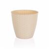 Kvetináč 29 cm Rattan krémový