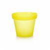 Plastový kvetináč žltý PATIO SOFT 11cm