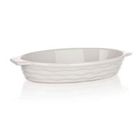 Zapekacia forma oválna 26x14cm Culinaria White